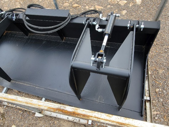 JCT 84" SKID STEER GRAPPLE BUCKET *SELLS ABSOLUTE