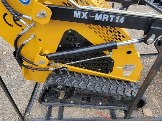 2025 AGT MX-MRT14 COMPACT TRACK LOADER RATO 15HP, 8.6KW GAS ENGINE WITH EPA