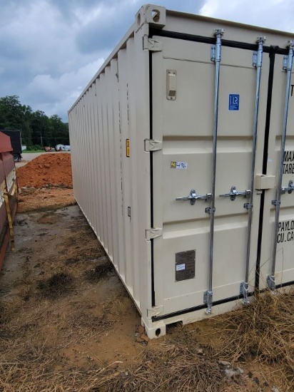 BEIGE 2025 20' X 8' SHIPPING CONTAINER SN:TGSU2402627