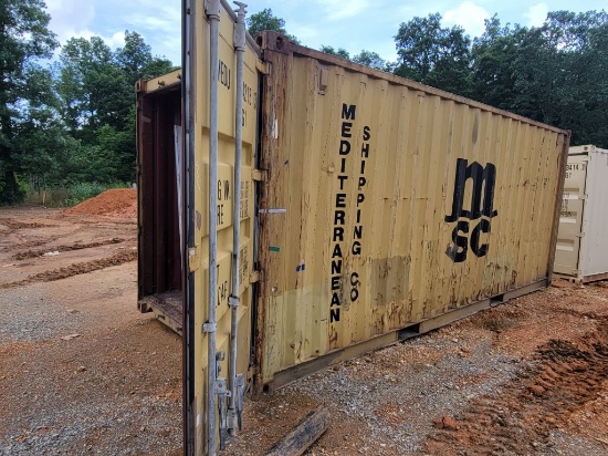2006 YELLOW 20' X 8' CIMC SHIPPING CONTAINER