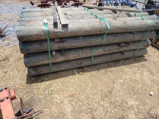7X8 TREATED WOOD POSTS (24)
