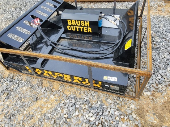 2025 MOWER KING SSRC SKID STEER BRUSH CUTTER 77'" QA , GEAR BOX NEEDS OIL B