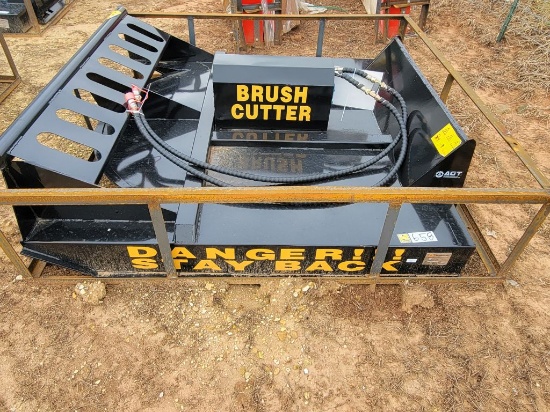 2025 MOWER KING SSRC SKID STEER BRUSH CUTTER 77'" QA , GEAR BOX NEEDS OIL B