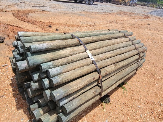 3X7 TREATED WOOD POSTS (100)