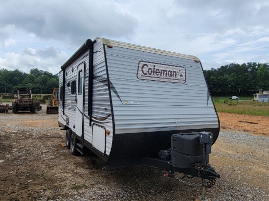 2017 COLEMAN BUMPER PULL CAMPER, LANTERN EDITION 192RD, 8' WIDE X 20' LONG