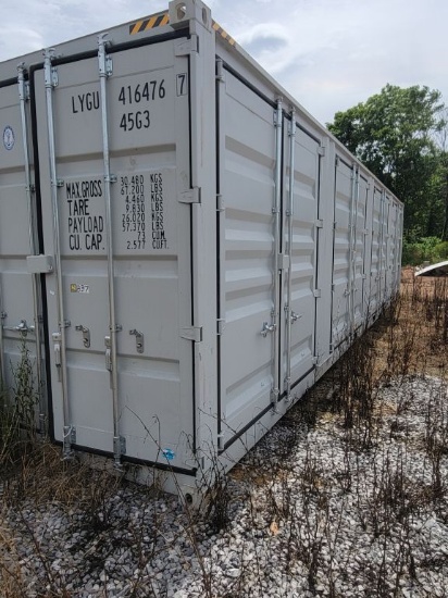 40' HIGH CUBE SHIPPING CONTAINER WITH MULTI-SIDE DOORS SN:LYGU416476-7 *SEL