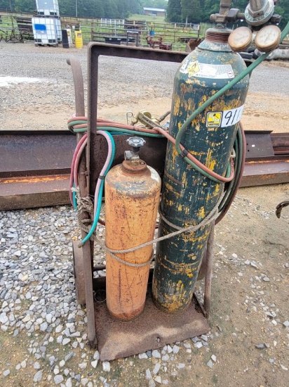 SET OF CUTTING TORCHES, BIRDWELL ESTATE-SELLS ABSOLUTE