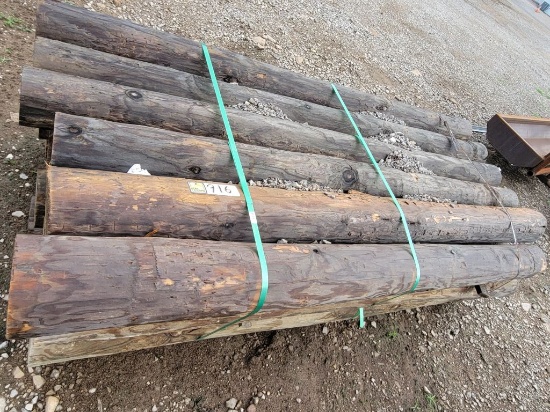 7X8 TREATED WOOD POSTS (24)