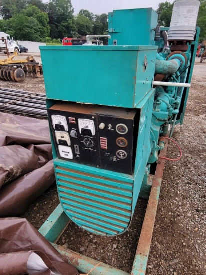 ONAN ELECTRIC GENERATOR, SET 3 PHASE OR SINGLE, 72 ALLIS CHALMERS MODEL 17,