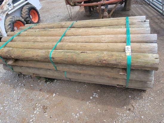 6X8 TREATED WOOD POSTS (28)