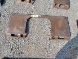 OPEN CENTER VIEWPOINT WELDABLE QUICK ATTACH BLANK PLATES, CAN WELD RIGHT AW