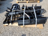 2025 AGT 12EX-ATA MINI EXCAVATOR ATTACHMENT SET. SET OF (9) ATTACHMENT (1)