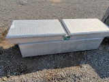 ALUMINUM TOOL BOX DIAMOND PLATED M+W 60