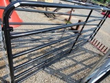 NEW 10' TARTER SCRATCH/DENT 6 BAR STEEL FRAME GATE, 6ER10