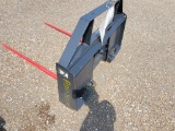LANDHONOR BS-12-2500G 2025 SKID STEER BALE SPEAR, FRAME LIFT CAPACITY 2500L