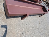 NEW 10' RED METAL FEED BUNK