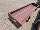 NEW 10' RED METAL FEED BUNK