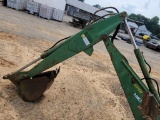 JOHN DEERE QA 10A BACK HOE ATTACHMENT, SN: M0010AX130029