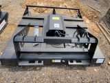 2025 JCT 6' SKID STEER BRUSH CUTTER WITH STUMP JUMPER AND EXTRA BLADES *SEL
