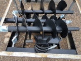 2025 JCT SKID STEER HYDRAULIC AUGER DRIVE AND BITS: 9
