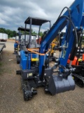 2025 AGT DM20 MINI EXCAVATOR KUBOTA 15HP, 10.2KW DIESEL ENGINE WITH EPA, BU