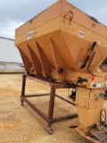 HENDERSON CHEIF SALT SPREADER ON A STAND