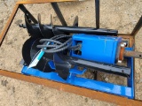 2025 MOWER KING SSECAG-Y WITH 3 BITS, SKID STEER AUGER WITH 6