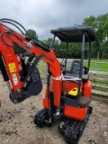 2025 AGT QK18K-C MINI EXCAVATOR KUBOTA 15HP ENGINE, 10.2KW, BUCKET, DIESEL