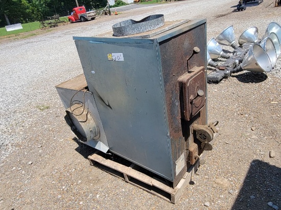WOOD FURNACE (ITEM FROM SHOP DISPERSAL)*SELLS ABSOLUTE