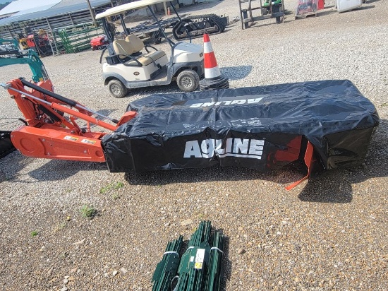 NEW FIRST QUALITY 8'2" AGLINE ADM108 3PH DISC MOWER ORANGE, SN:18761, HAS P