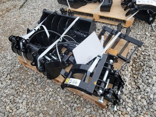 2026 AGT MODEL:12EX-ATA MINI EXCAVATOR ATTACHMENT, SET OF (9) ATTACHMENT'S: