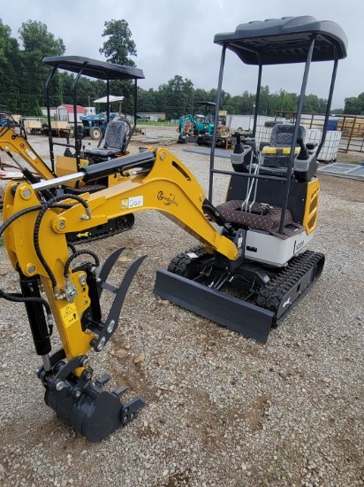 2026 Cfg Model:Xz20r Mini Excavator, Rato 23hp,16.8kw Gasoline Engine With