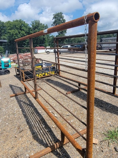 NEW 12' HEAVY DUTY FREE STANDING CORRAL PANEL *SELLS ABSOLUTE