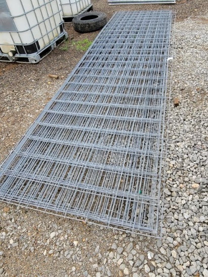 NEW 16' X 50" TALL CATTLE WIRE PANELS (12)