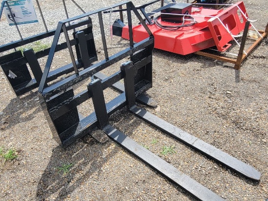 2026 Mower King Model:Sa Skid Steer Forks, Adjustable, Quick Attach, 4,000l