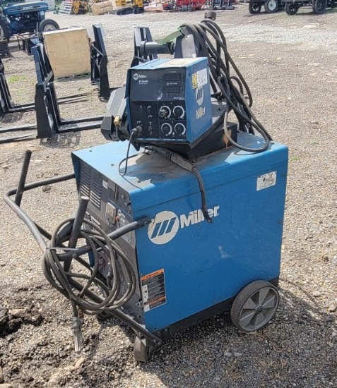 MILLER TIG WELDER (ITEM FROM SHOP DISPERSAL) ** SELLS ABSOLUTE **
