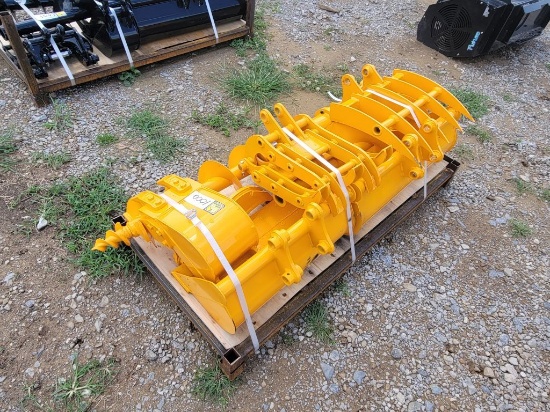 2026 FUTURE MODEL: QTY (8) CAT 301 EXCAVATOR ATTACHMENT, QTY (8) RAKE ,RIPP