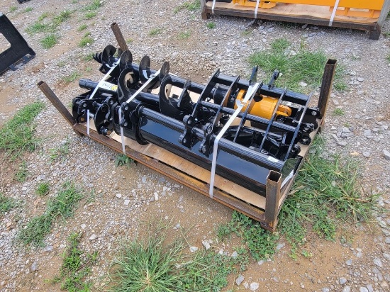 2026 FUTURE MODEL: QTY (8) EXCAVATOR ATTACHMENT, QTY (8) RAKE ,RIPPER,GRABE