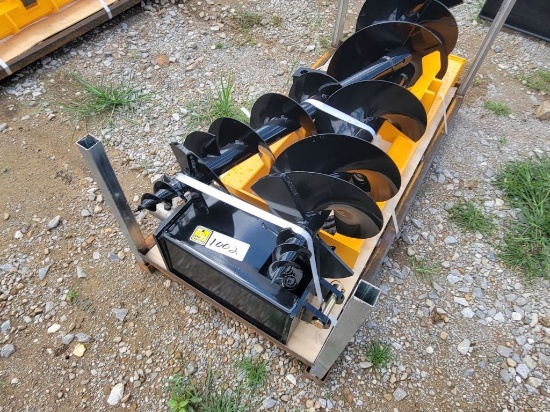 2026 FUTURE MODEL: SKID STEER LOADER AUGER AND EXTRA ROD, 8IN AUGER ,WITH 1