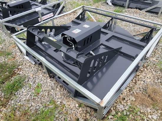 2026 JCT SKID STEER 6' BRUSH CUTTER (WITH STUMP JUMPER AND EXTRA BLADES ) *