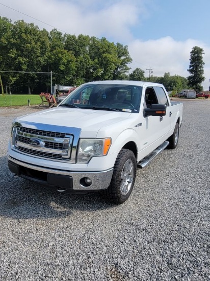 2014 Ford F-150 XLT 4 Door Truck, 4x4, Ecoboost 3.5l V6 Engine, Automatic T