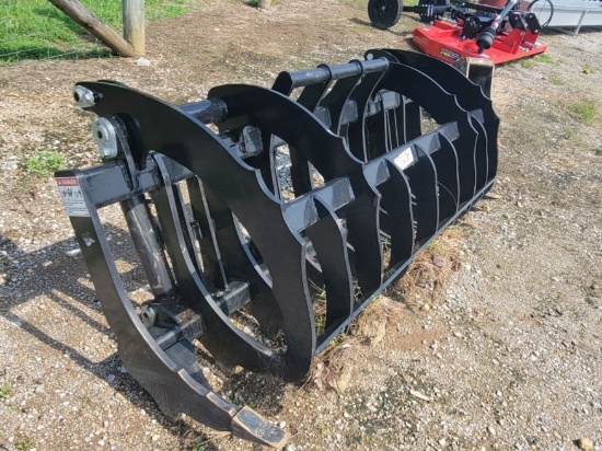 84" John Deere Worksite Pro Rr84 Skid Steer Rock Grapple