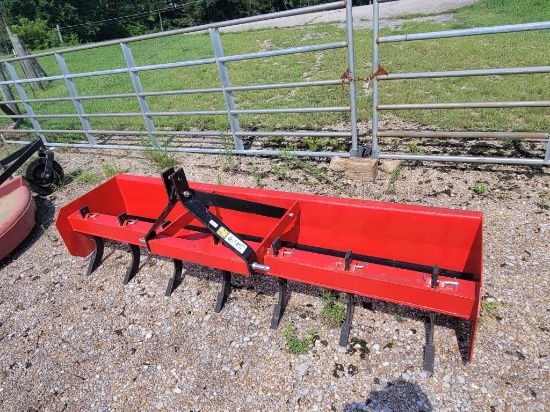 NEW TN RIVER 8' BOX BLADE, WITH RIPPERS, 3PH