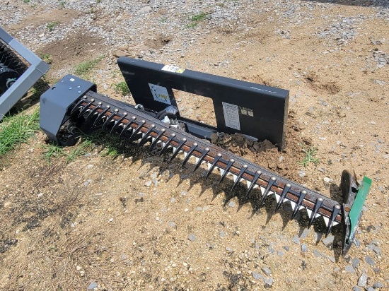 5' SICKLE BAR MOWER FOR SKID STEER, SN:ZW-02100