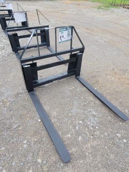 2026 Mower King Sa, Model: Skid Steer Forks, Adjustable, Quick Attach, 4,00