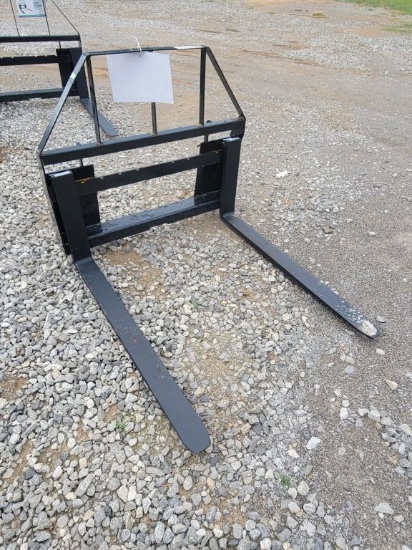 2026 Mower King Sa, Model: Skid Steer Forks, Adjustable, Quick Attach, 4,00