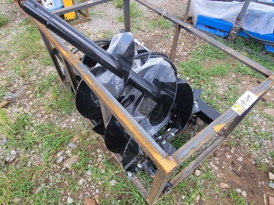 2026 MOWER KING SSECAG-Y WITH 3 BITS, MODEL: SKID STEER AUGER, 6IN,12IN,14I