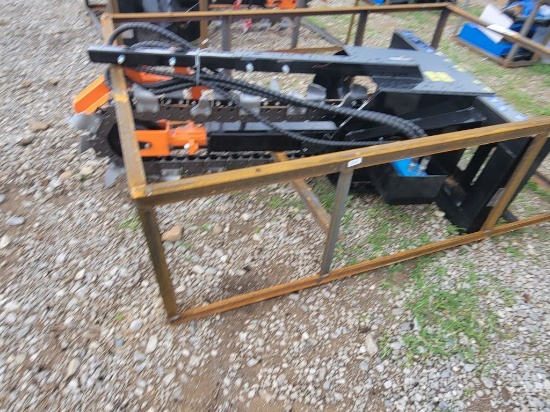 2026 Mower King Ecssct72, Model: Skid Steer Trencher, Quick Attach, 48in Tr