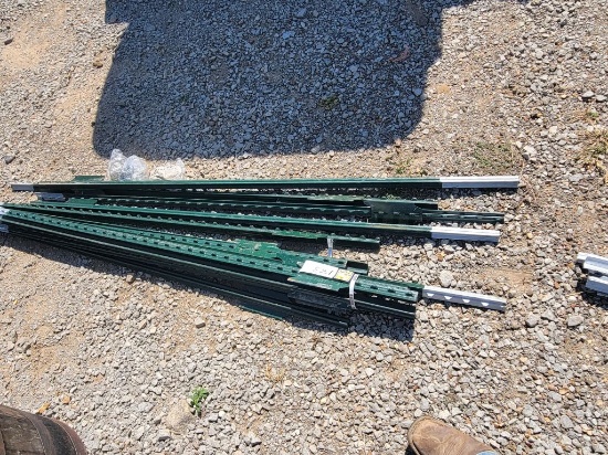 NEW T-POST W/CLIPS 6' X 1.33 LBS/FT (15) *SELLS ABSOLUTE