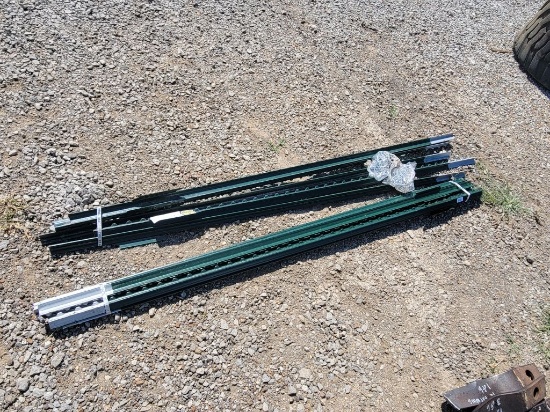 NEW T-POST W/CLIPS 6' X 1.33 LBS/FT (10) *SELLS ABSOLUTE